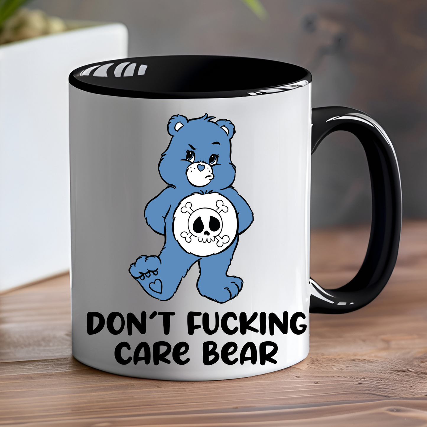Don't Fucking Care Bear Mug