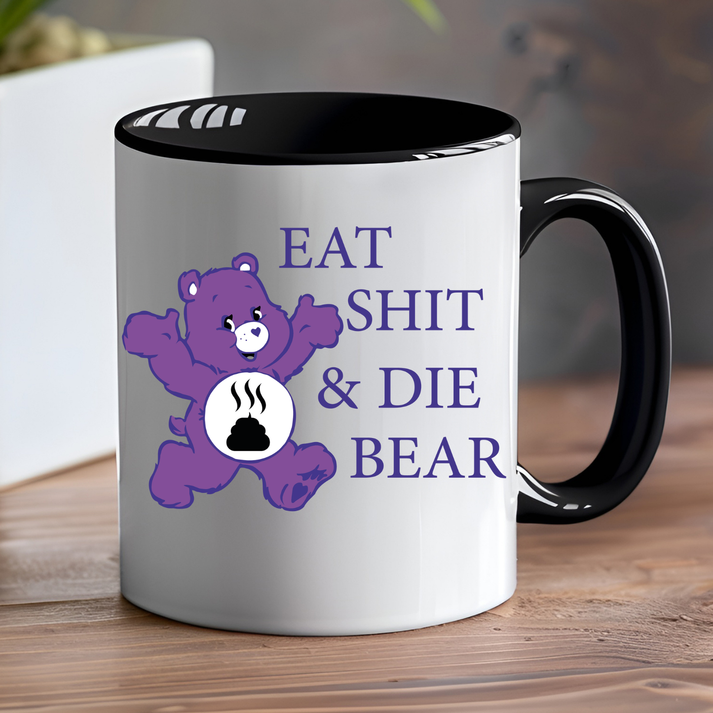 Eat Shit and Die Care Bear Mug