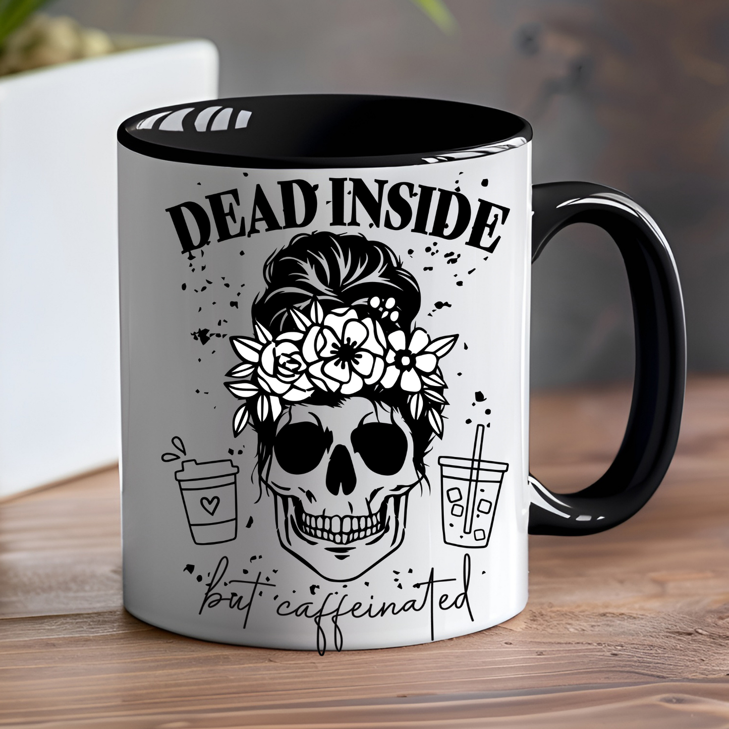 Dead Inside but Caffeinated Mug