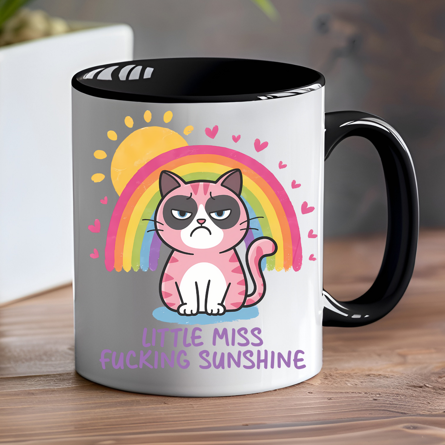 Little Miss Fucking Sunshine Ceramic Mug