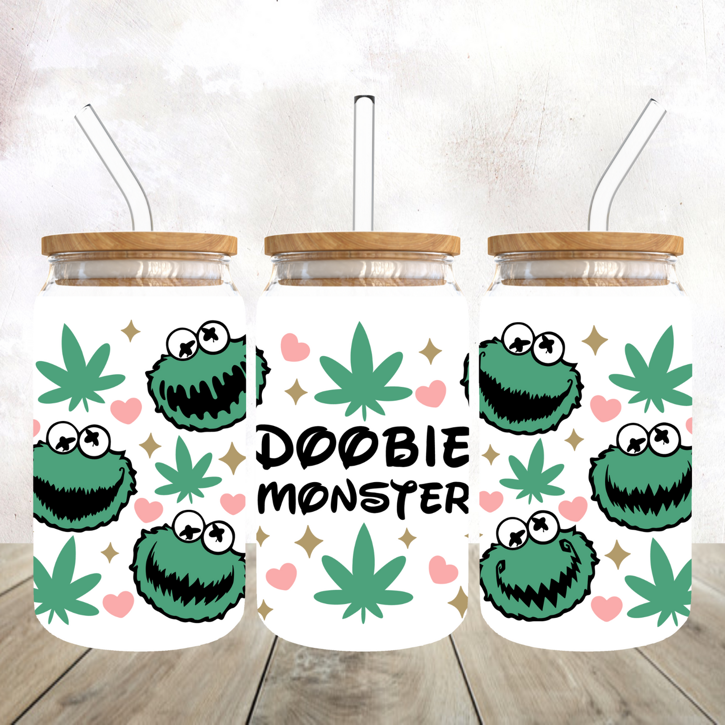 Doobie Monster Frosted Libby Tumbler