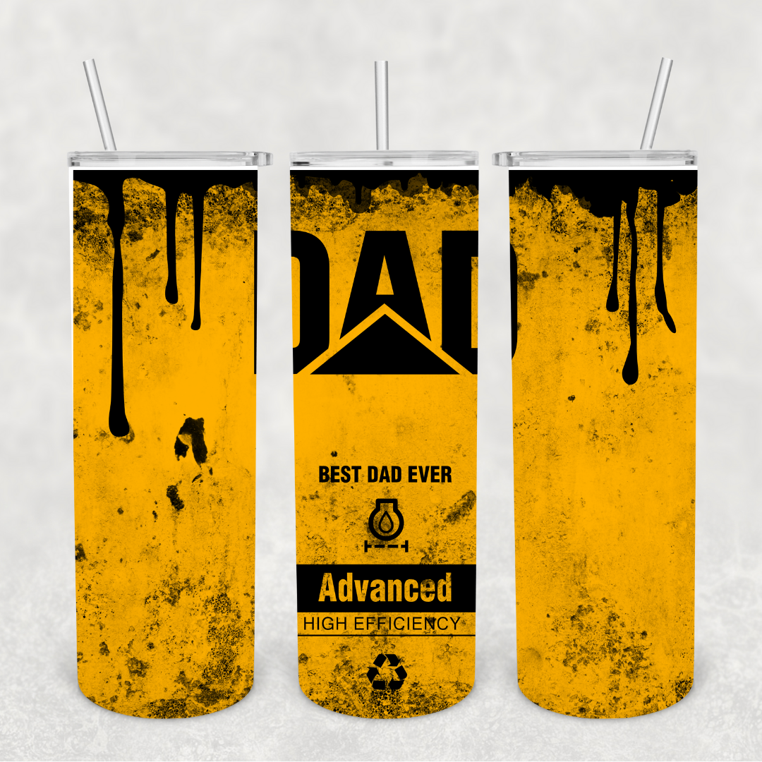 Oil Filter Dad 20oz Metal Tumbler