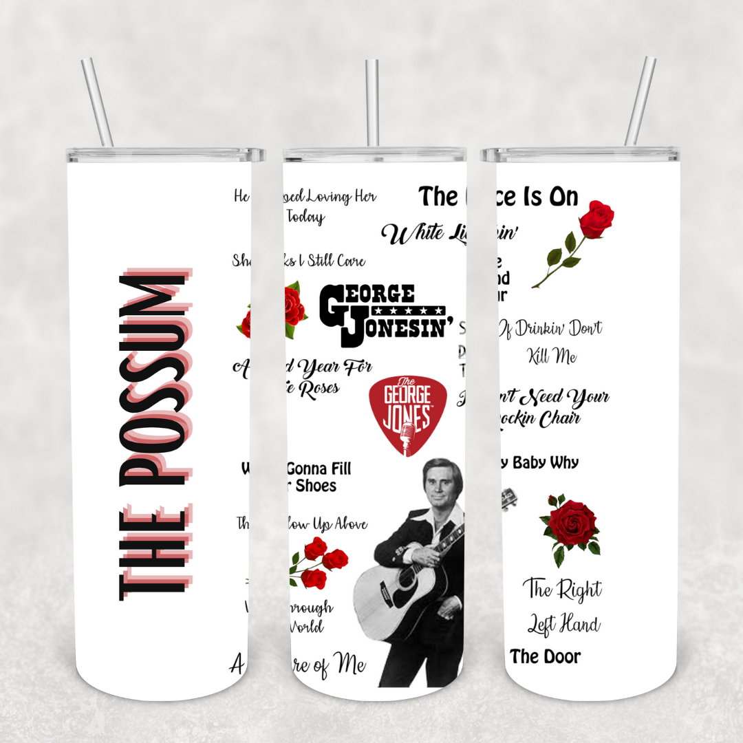 Possum 20oz Metal Tumbler