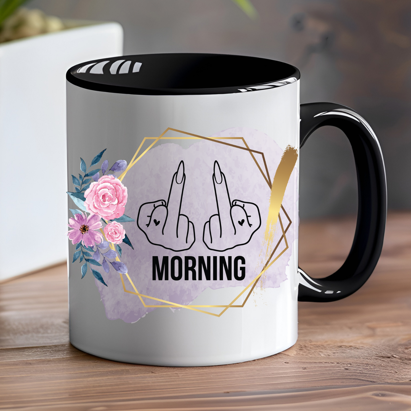 Morning Middle Finger Mug