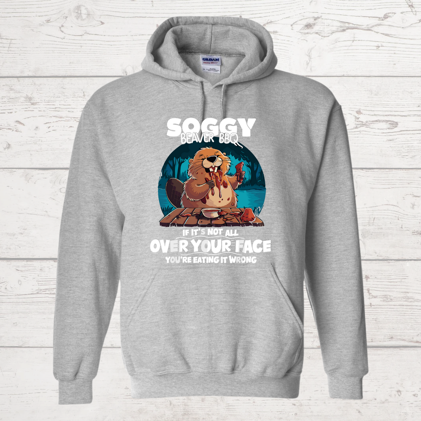 Soggy Beaver BBQ Hoodie