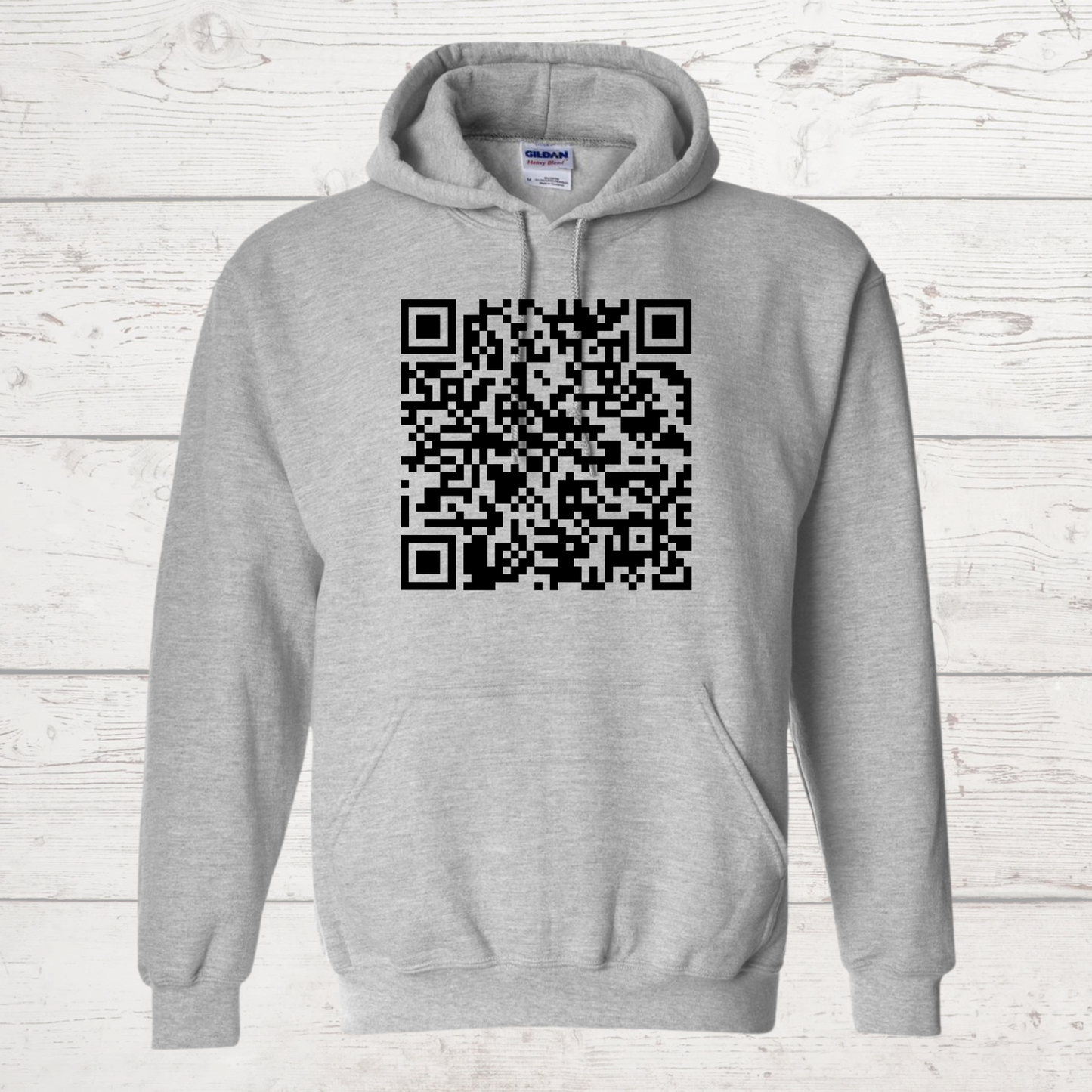 Fuck You QR Code Hoodie
