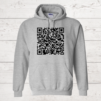 Fuck You QR Code Hoodie