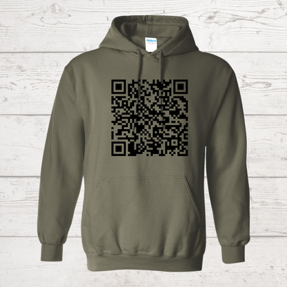 Fuck You QR Code Hoodie