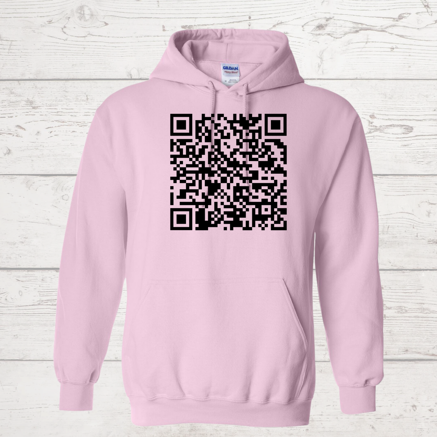 Fuck You QR Code Hoodie
