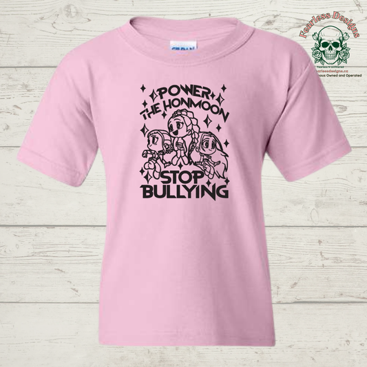 Power the Honmoon Pink T-Shirt adult unisex fit