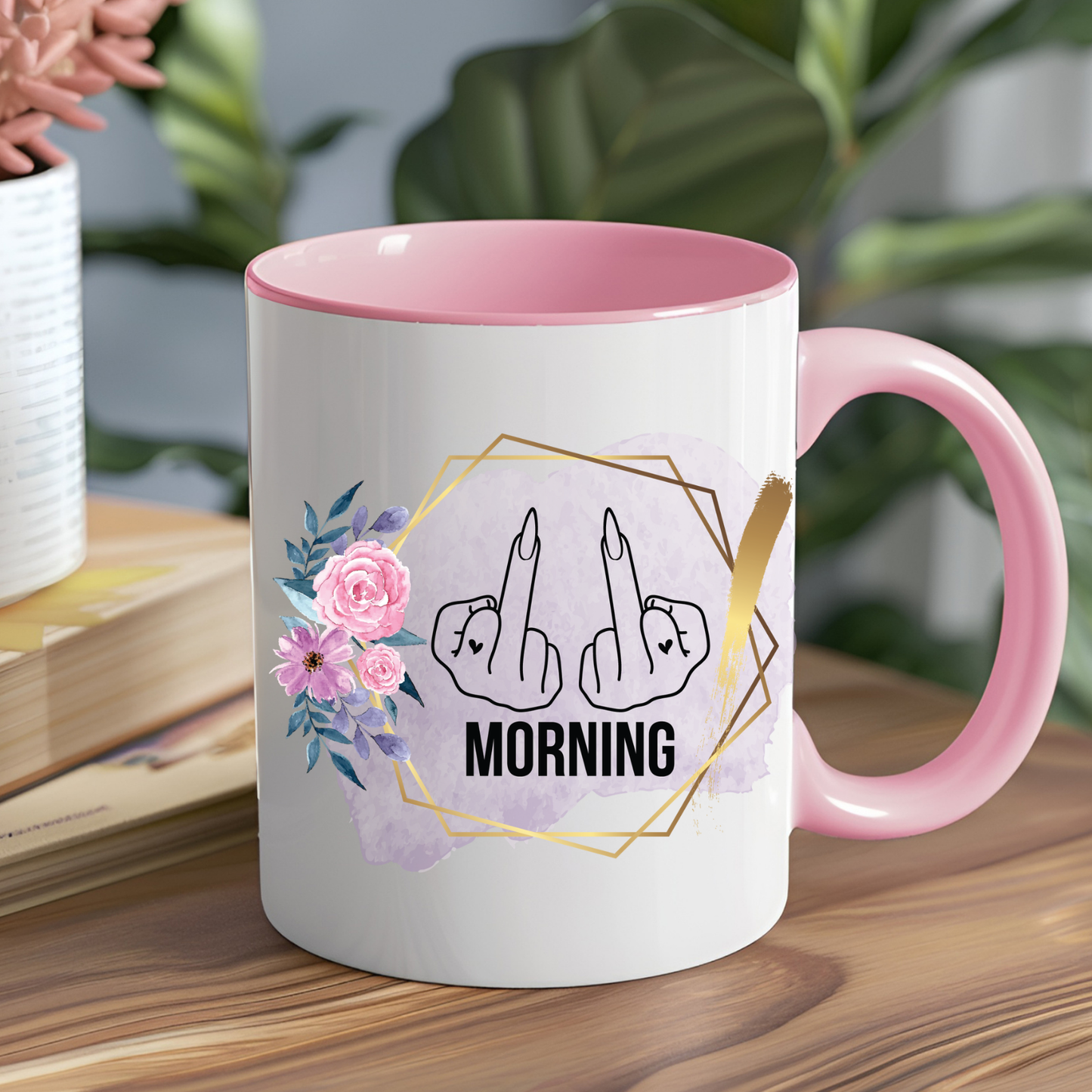 Morning Middle Finger Mug