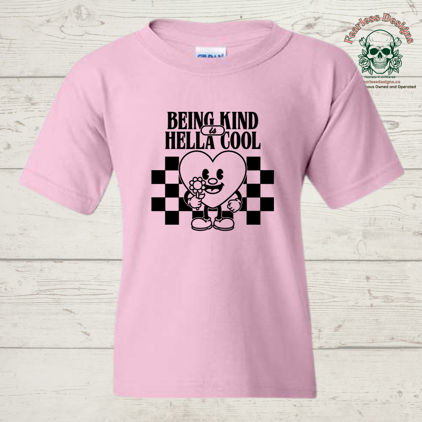 Being Kind is Hella Good adult unisex T-Shirt