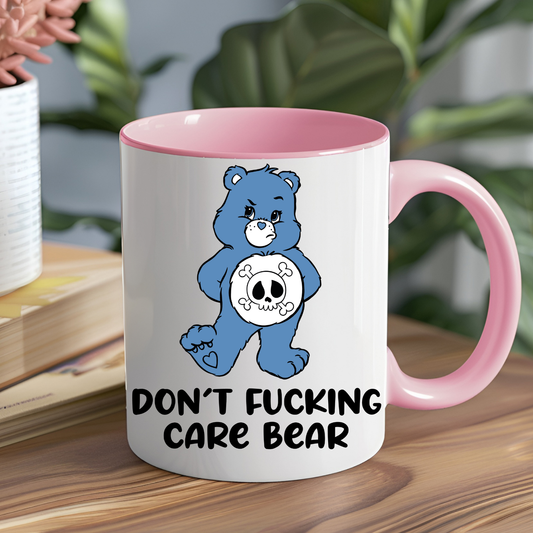 Don't Fucking Care Bear Mug