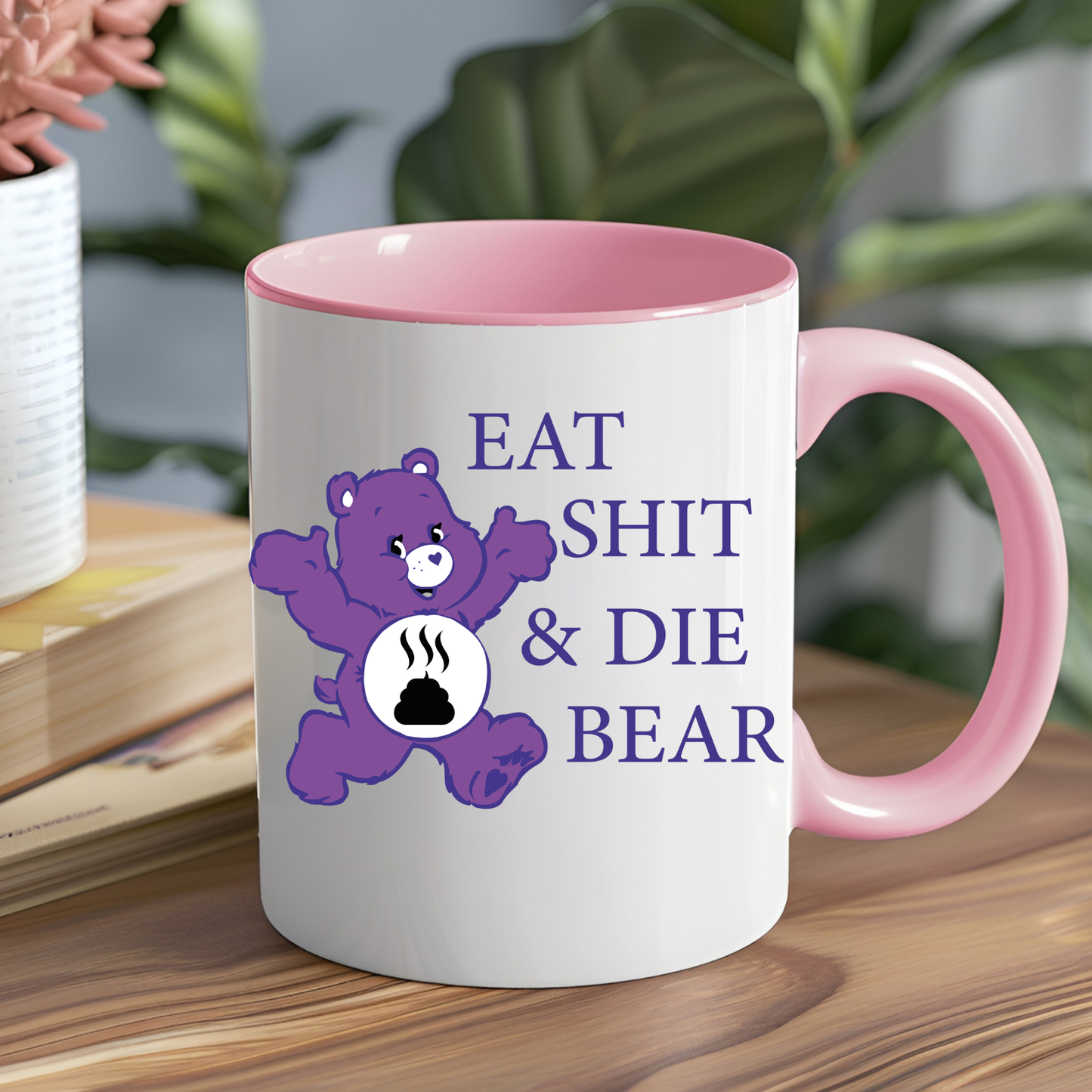 Eat Shit and Die Care Bear Mug