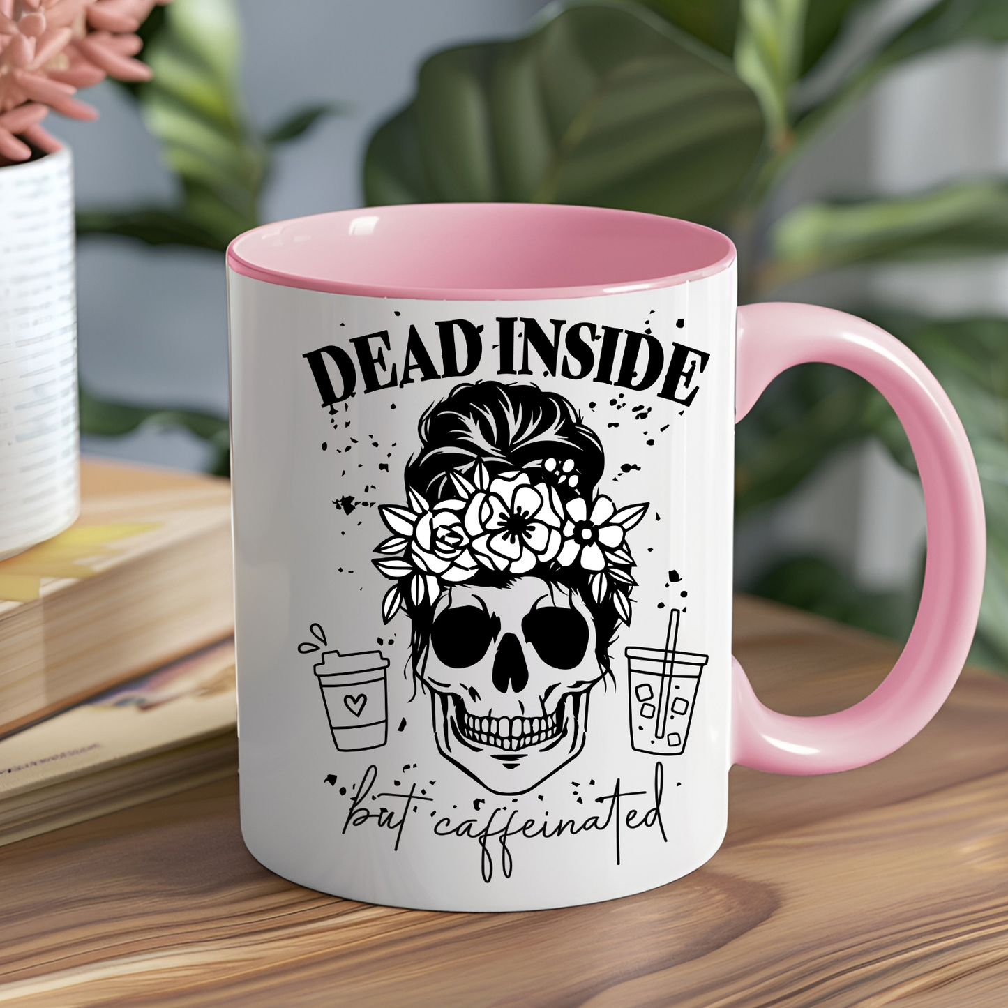 Dead Inside but Caffeinated Mug