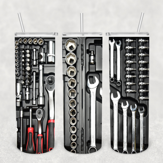 Tool Box 20oz Metal Tumbler