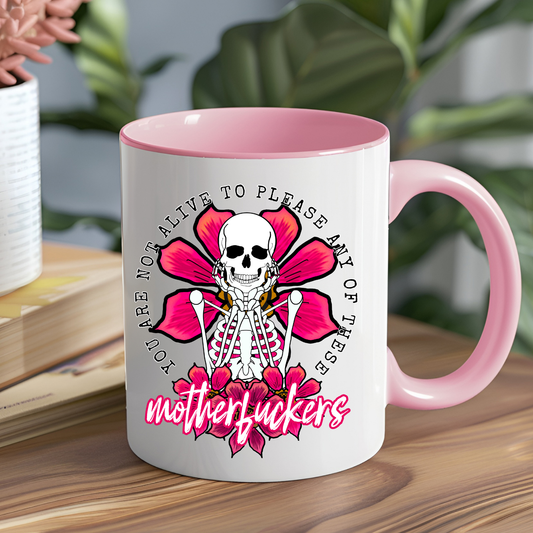 You Are Not Alive to Please Any of These Mother Fuckers Mug