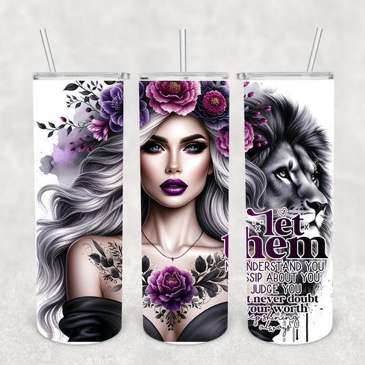 Let Them 20oz Metal Tumbler