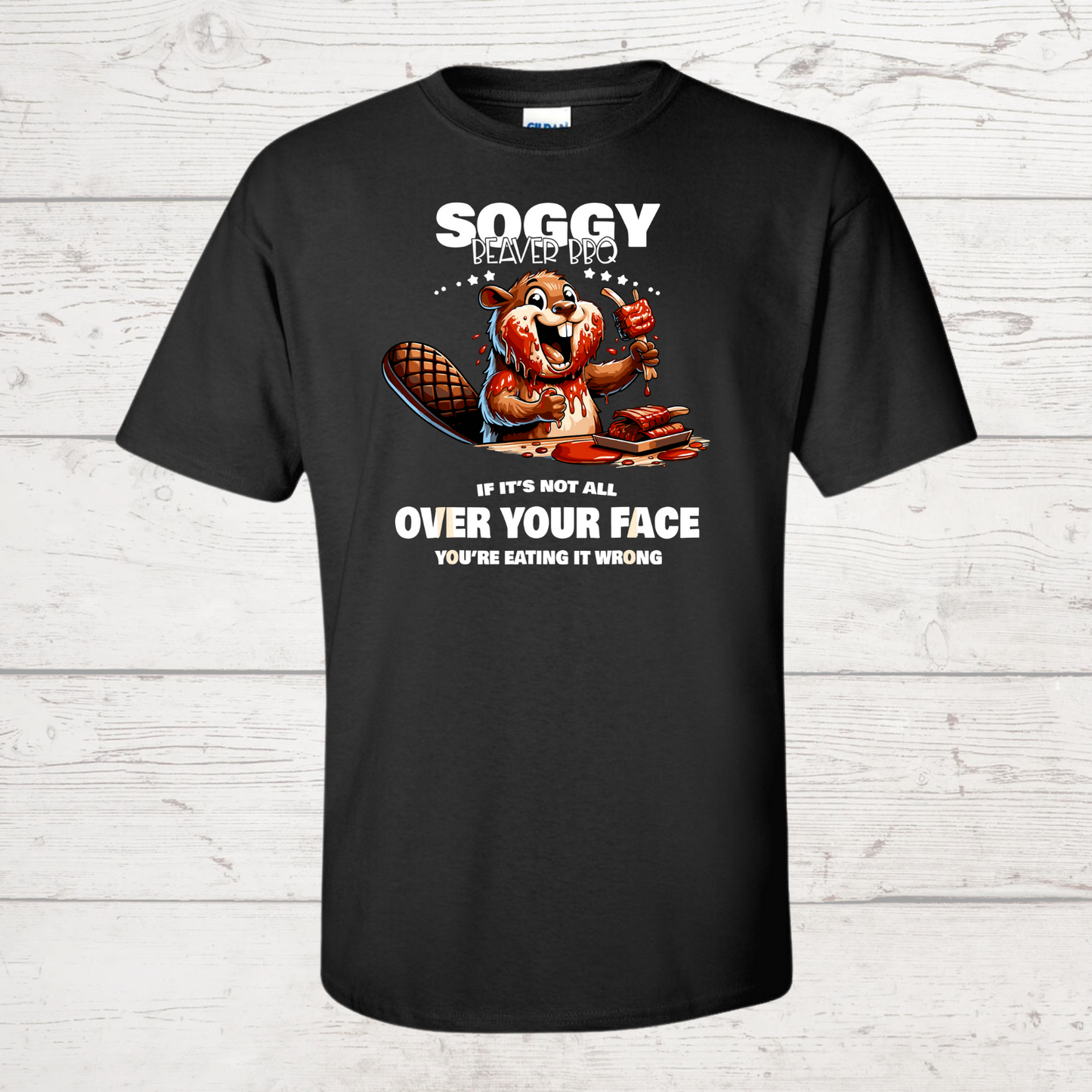 Soggy BBQ Beaver Tshirt