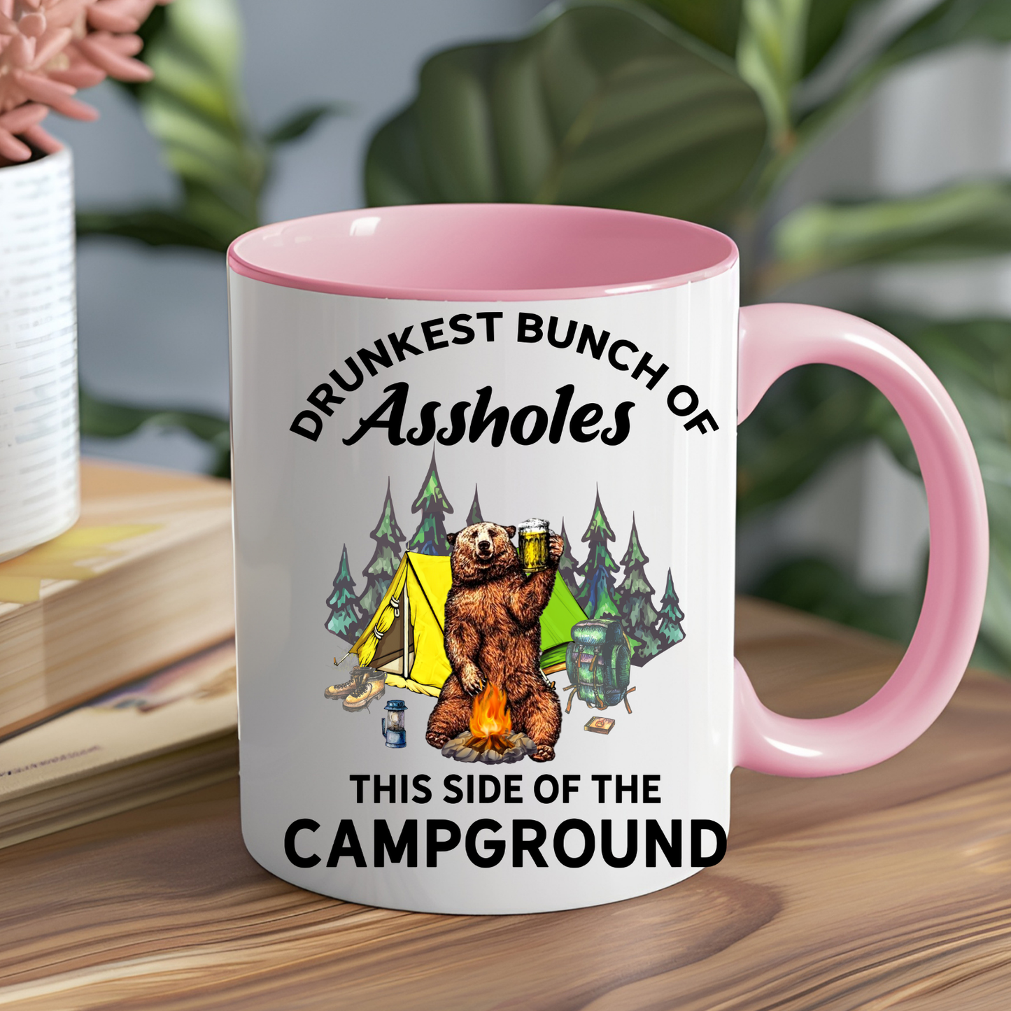 Drunkest Bunch of Assholes Ceramic Mug