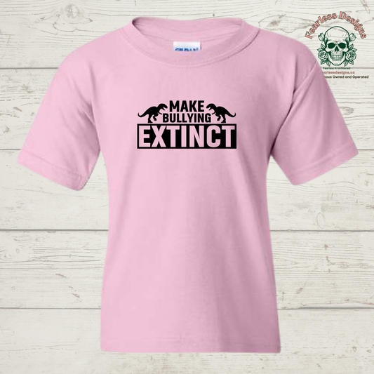 Make Bullying Extinct adult unisex T-Shirt