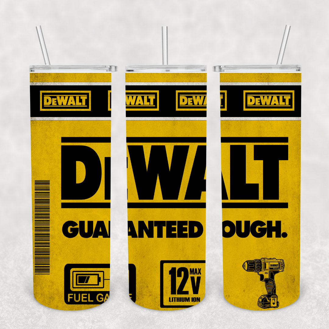 De Walt 20oz Metal Tumbler