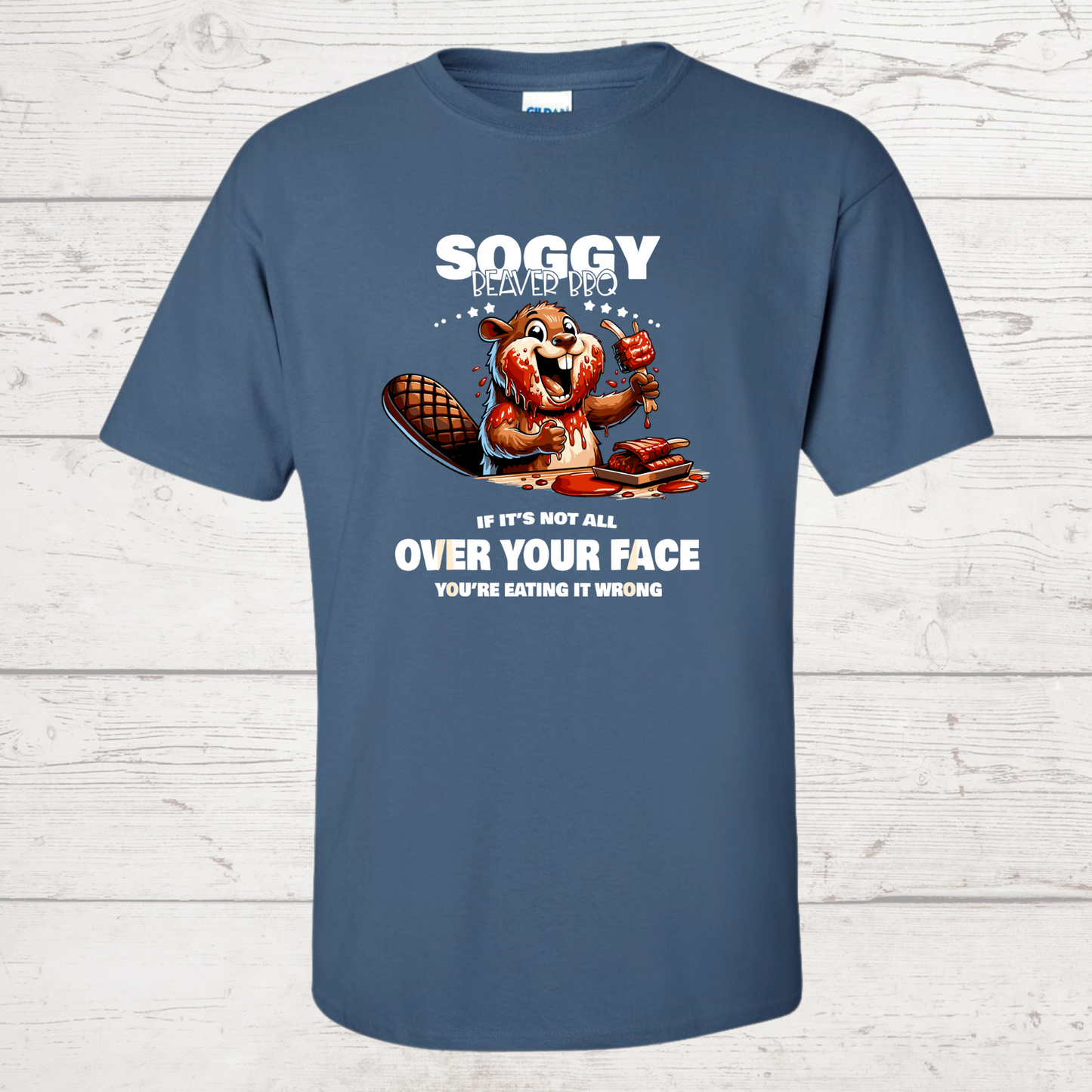 Soggy BBQ Beaver Tshirt