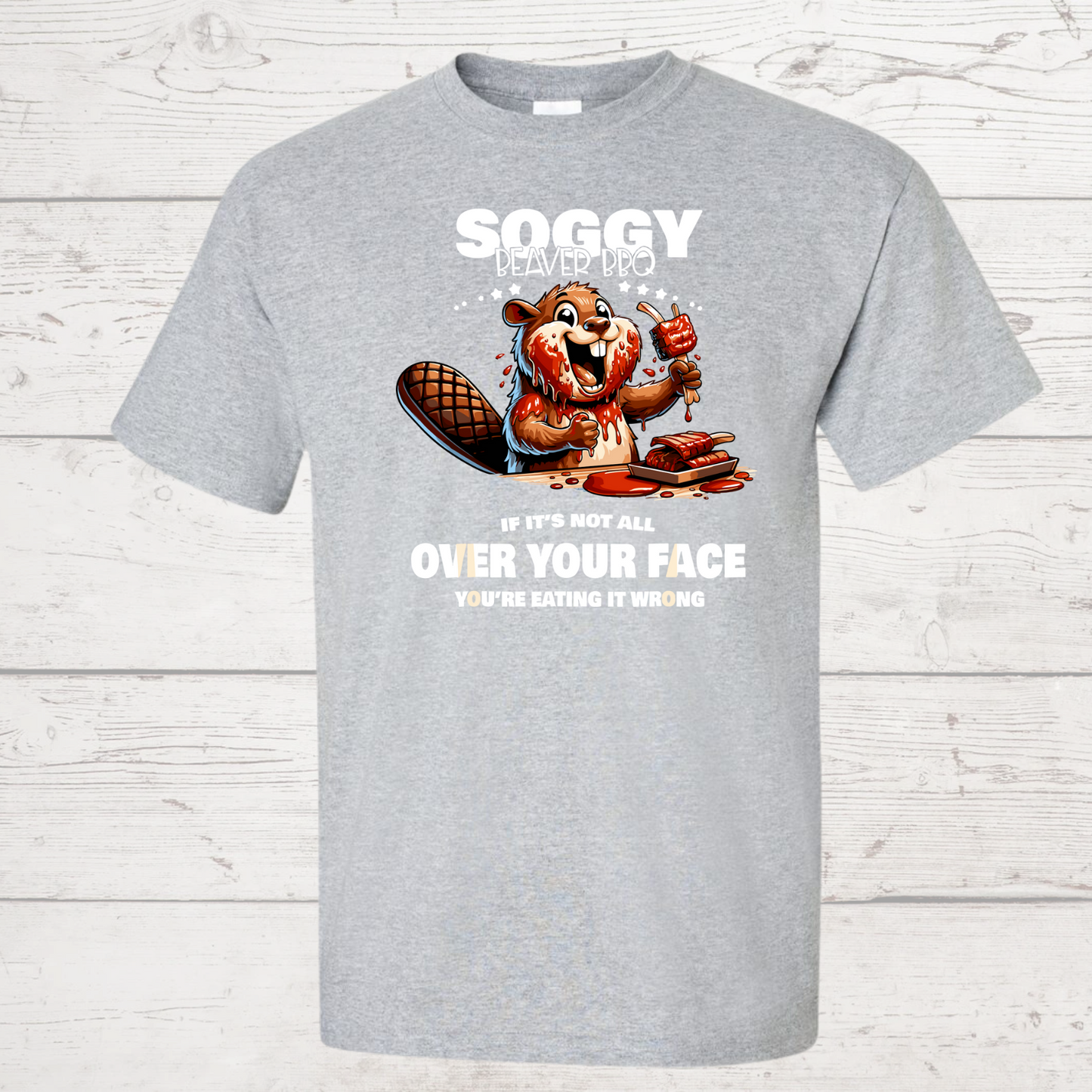 Soggy BBQ Beaver Tshirt