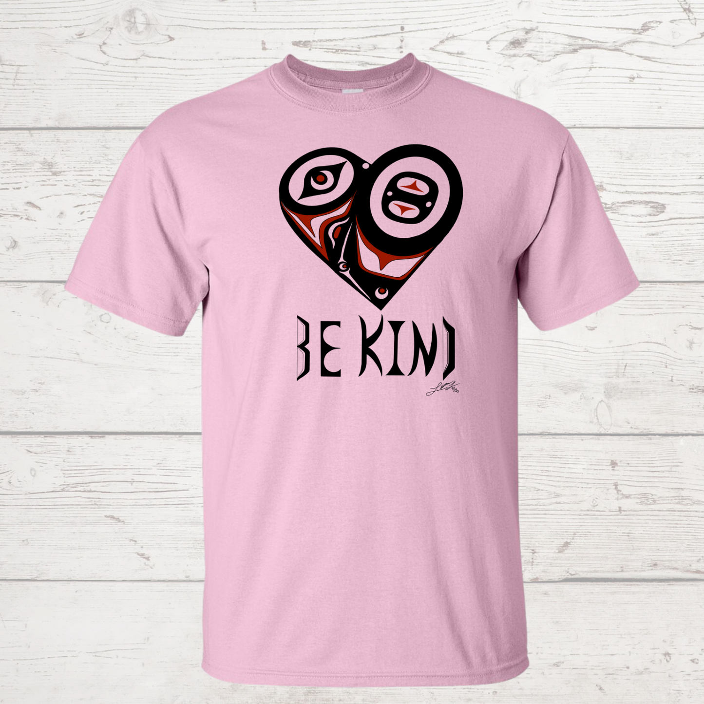 Be Kind Indigenous Design Tshirt