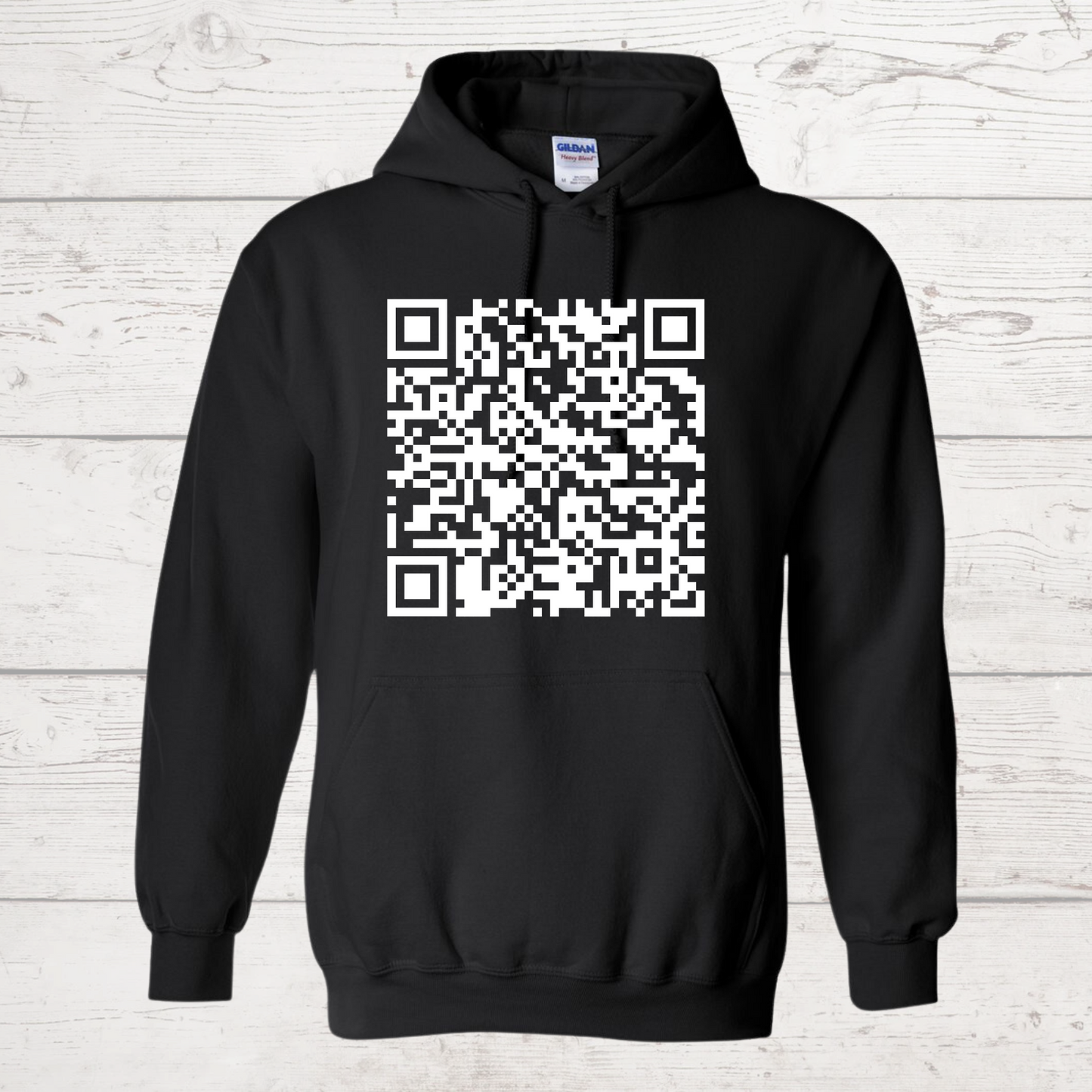 Fuck You QR Code Hoodie