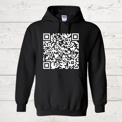Fuck You QR Code Hoodie