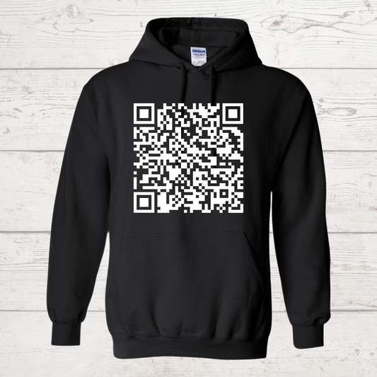 Fuck You QR Code Hoodie