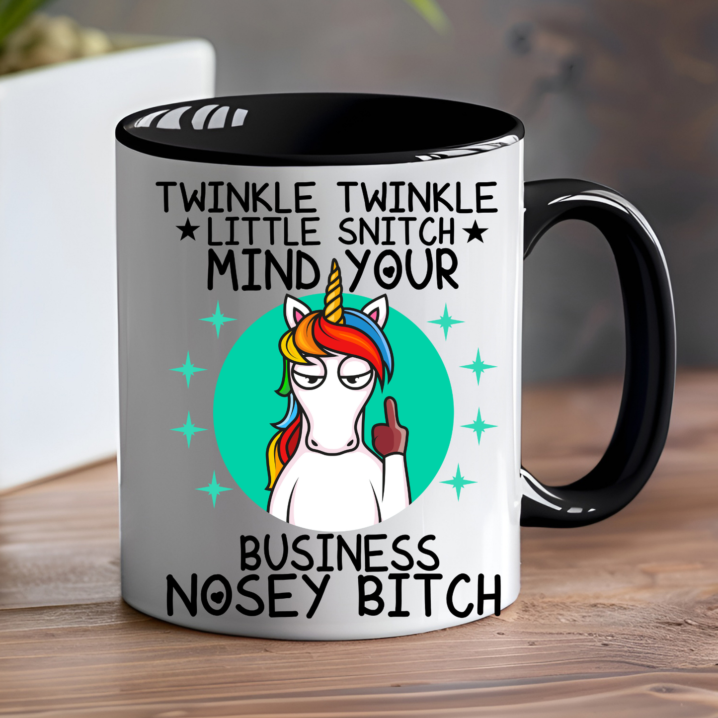Twinkle twinkle little Snitch Mind your Business Mug