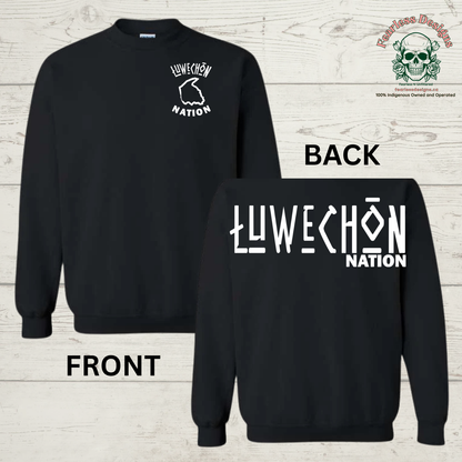 Luwechon (Iskut) "Spirit Jersey" on crewneck