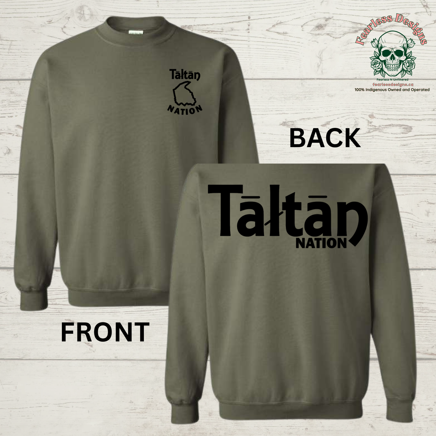 Taltan "Spirit Jersey" on crewneck