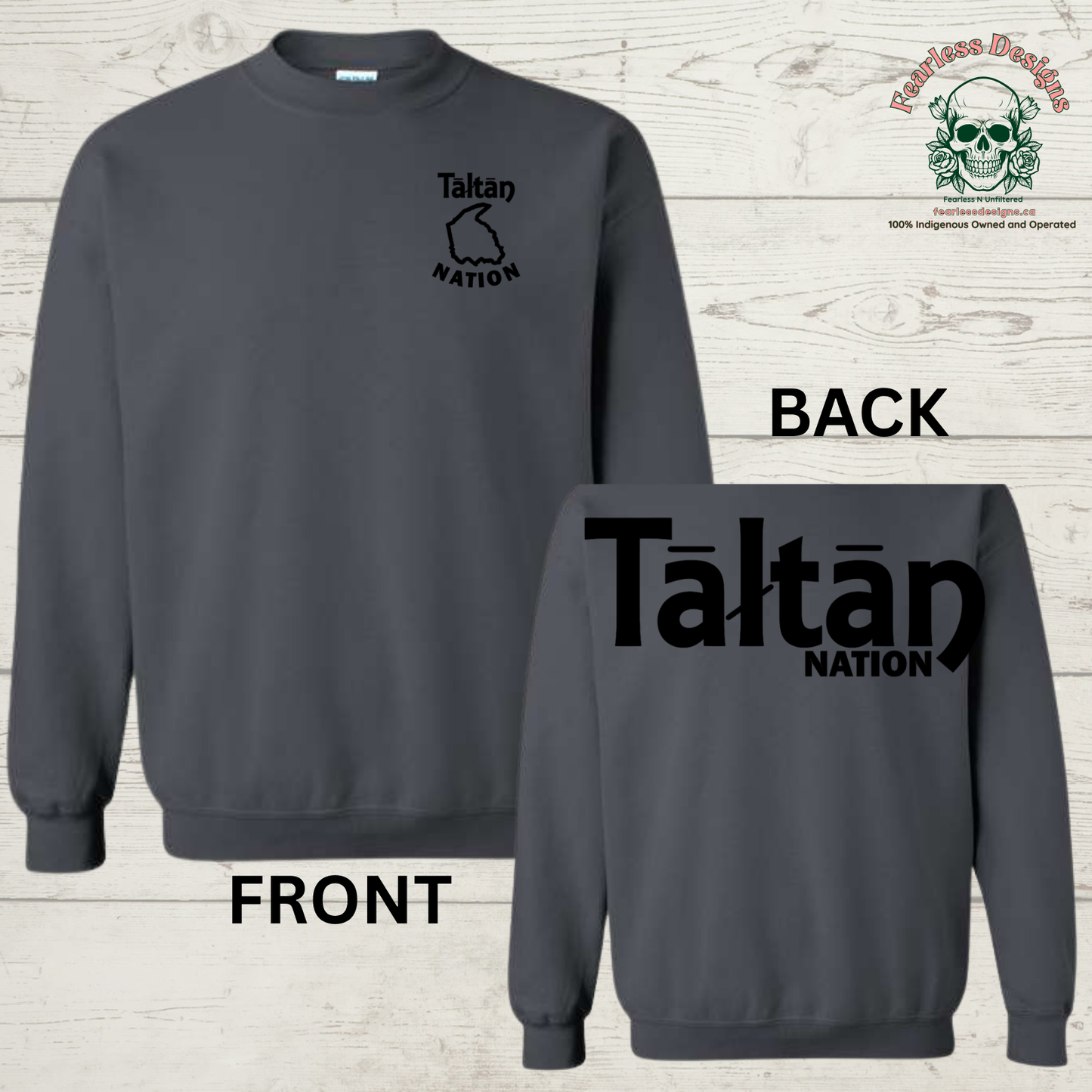 Taltan "Spirit Jersey" on crewneck