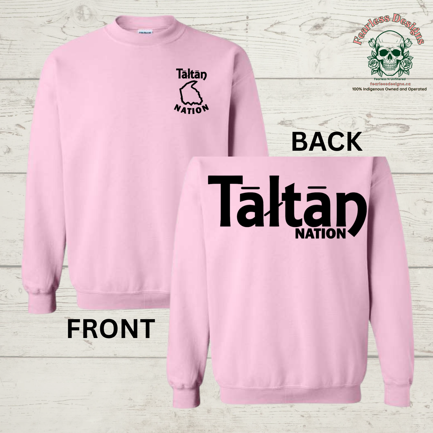 Taltan "Spirit Jersey" on crewneck