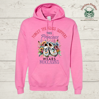 Forget the glass slippers this princess wears moccasins hoodie