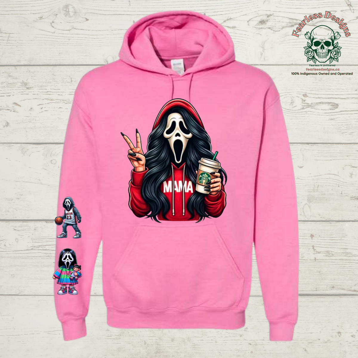 Mama Ghostface unisex hoodie