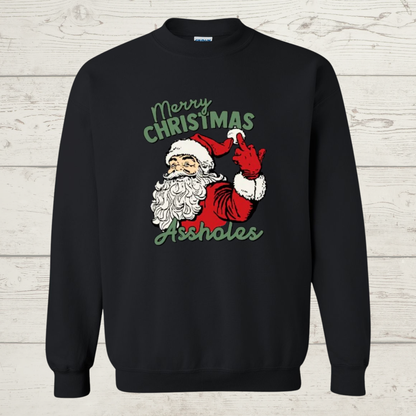 Santa - Merry Christmas Assholes