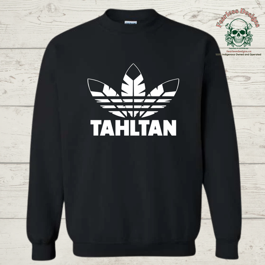 Tahltan feather Crewneck Sweater