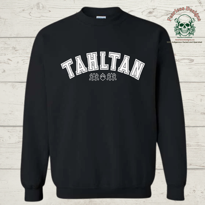 Tahltan with shapes Crewneck Sweater