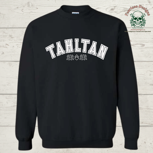 Tahltan with shapes Crewneck Sweater