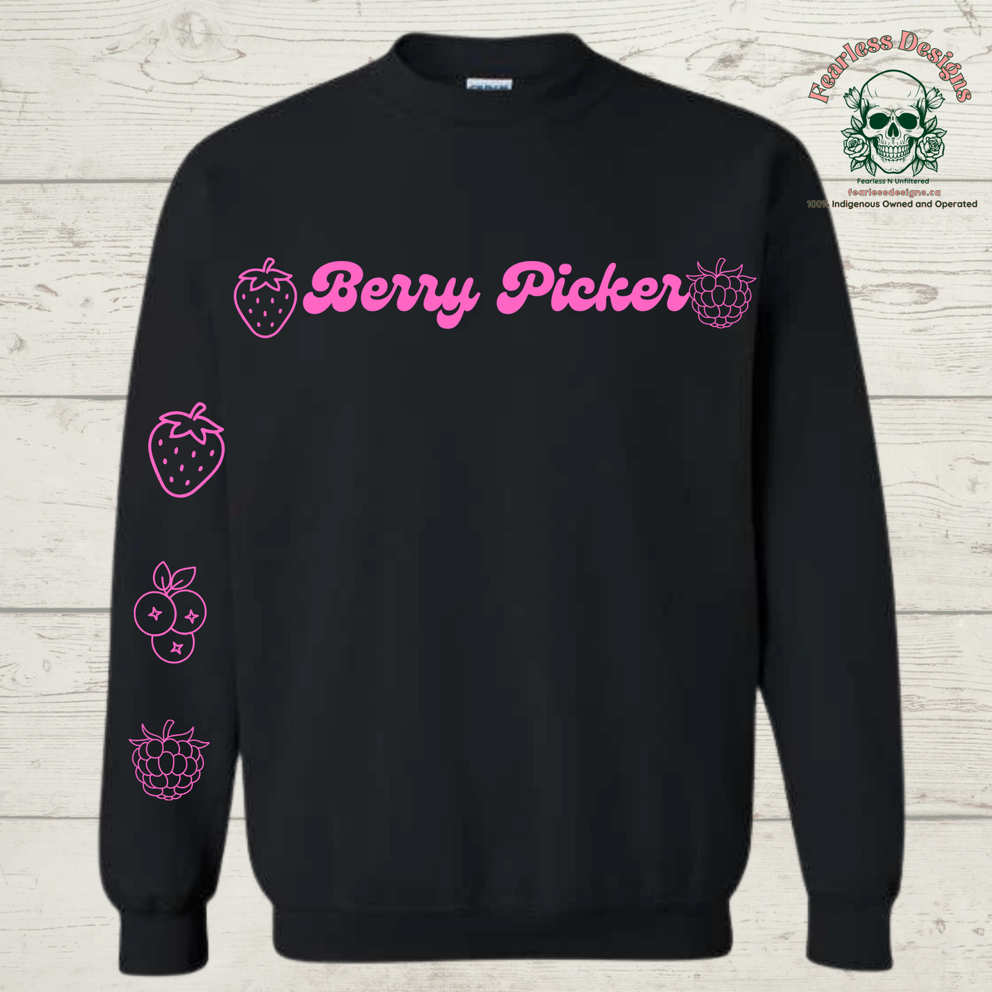 Berry Picker Crewneck Sweater