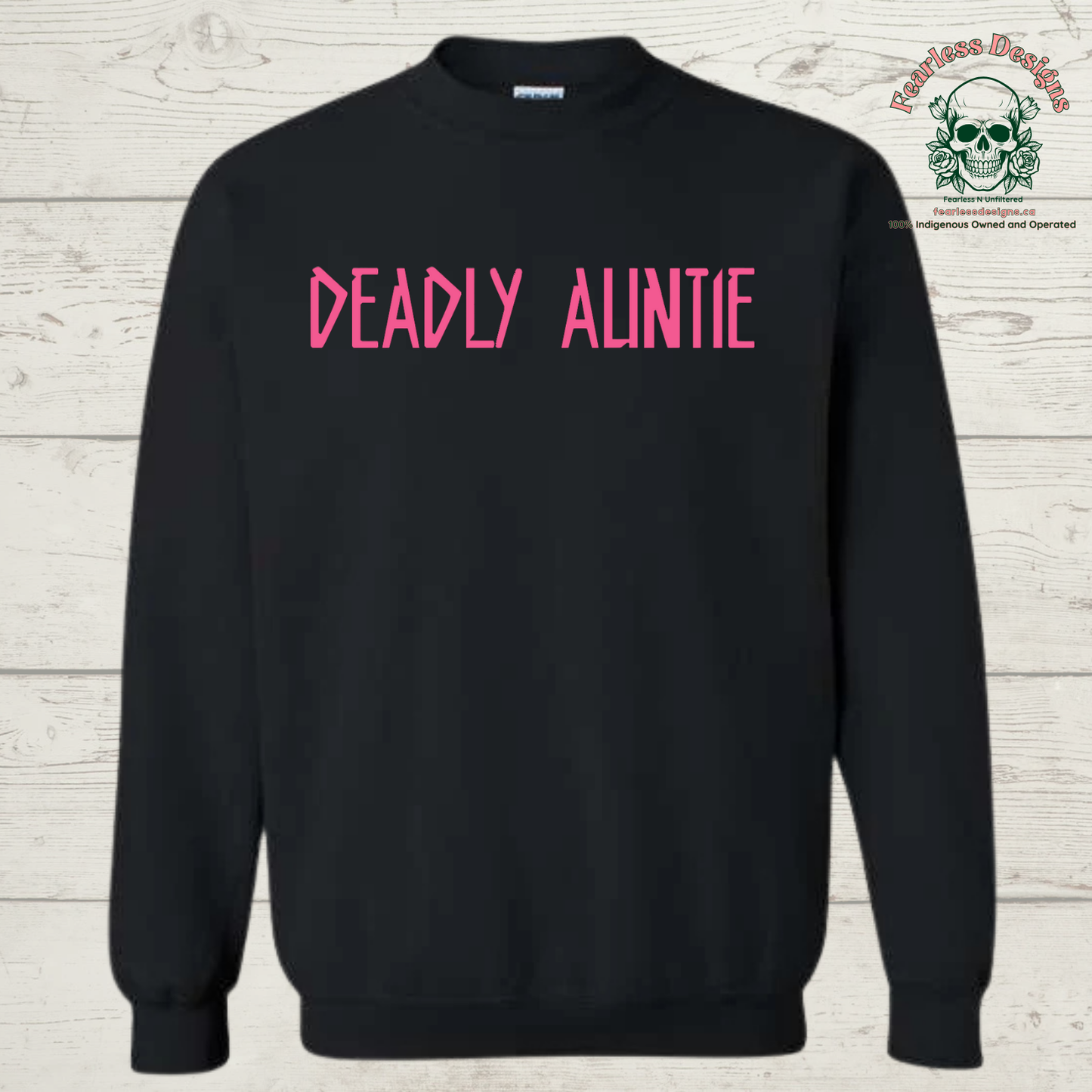 Deadly Auntie Crewneck Sweater