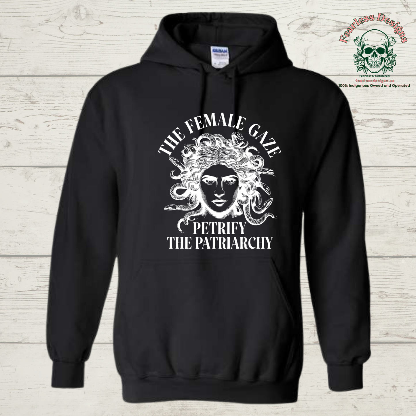 The Female Gaze Petrify the Patriarchy Hoodie