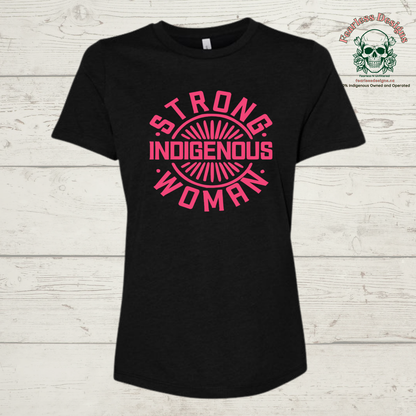 Strong Indigenous Woman relaxed fit T-Shirt