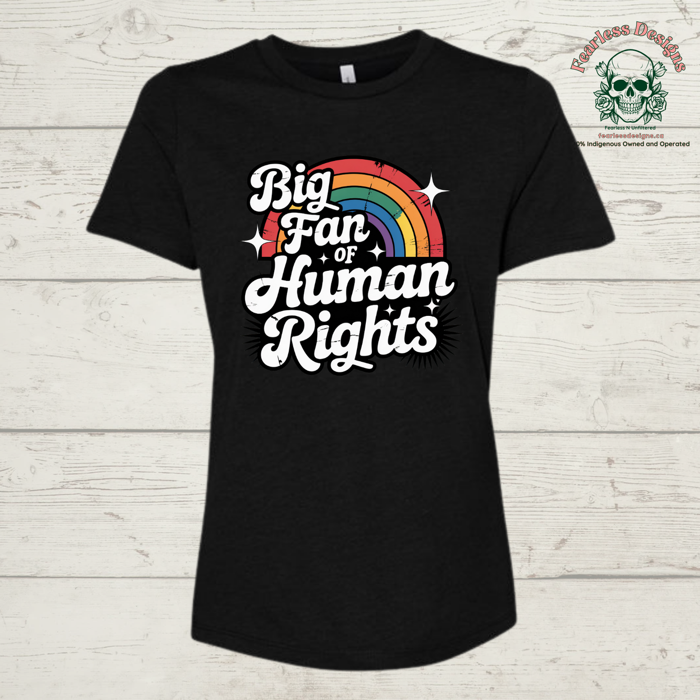 Big Fan of Human Rights T-shirt