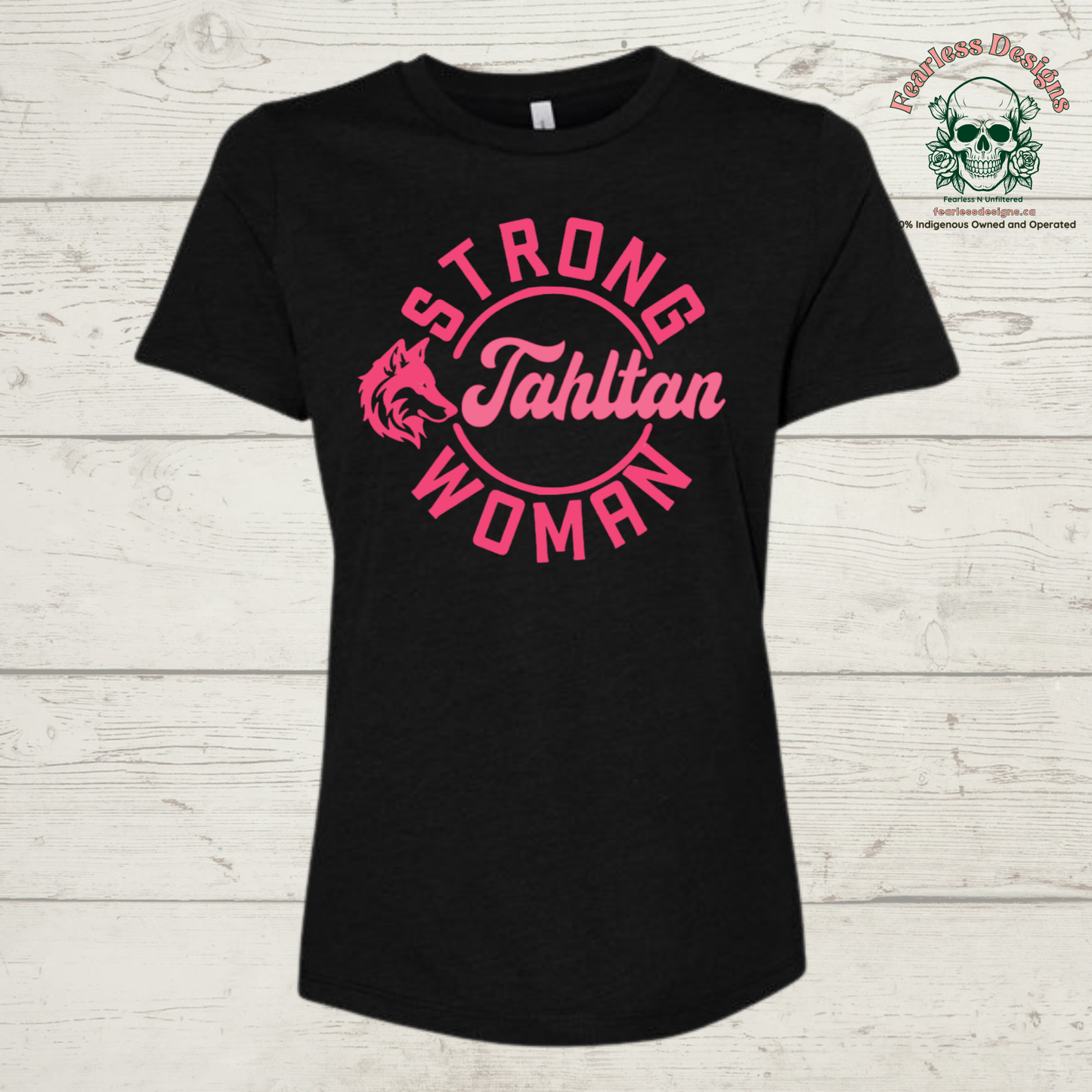 Strong Tahltan Woman wolf clan T-Shirt