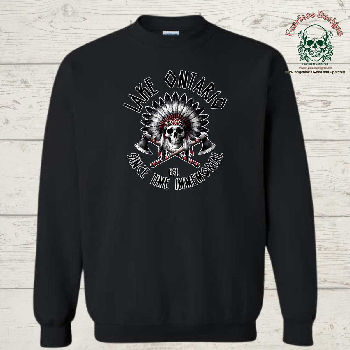 Lake Ontario unisex crewneck sweater